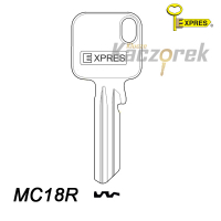 Expres 224 - klucz surowy mosiężny - MC18R